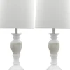 Table Lamps-Kirkland's Home Antique Spun Center Table Lamps, Set Of 2 Ivory