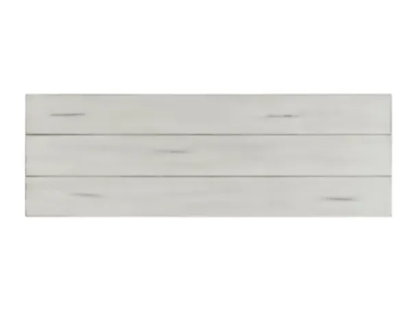Benches & Ottomans-Kirkland's Home Antique Washed Wood Dining Bench White