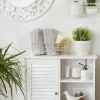 Wall Storage-Kirkland's Home Antique White 2-Pc. Long Wire Basket Set, 11 In.