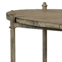 Kitchen Islands & Bar Carts-Kirkland's Home Antique Wood And Metal Bar Cart