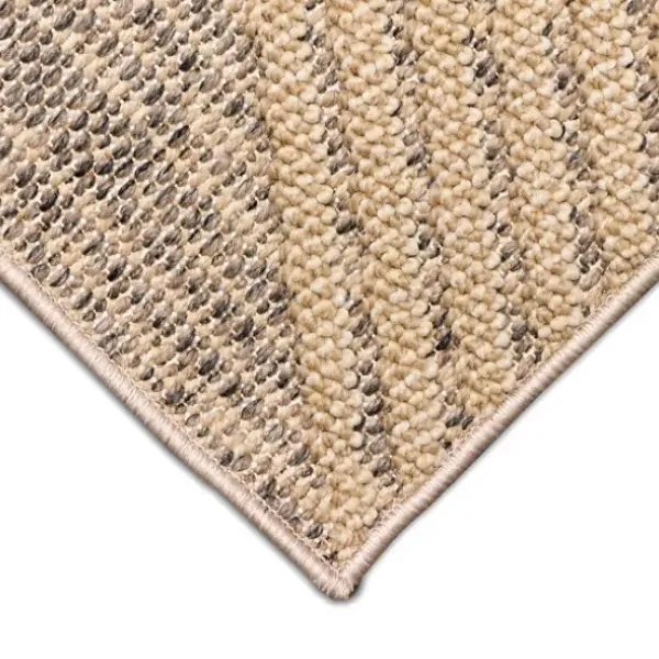Outdoor Rugs-Kirkland's Home Antiqued Ivory Copper Outdoor Area Rug, 7X11 Yellow/Ivory