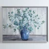 Framed Art-Kirkland's Home Apple Blossom Jug Framed Art Print Blue/Gray