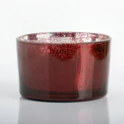 Candles-Kirkland's Home Apple Crisp Cinnamon Triple Wick Jar Candle Red