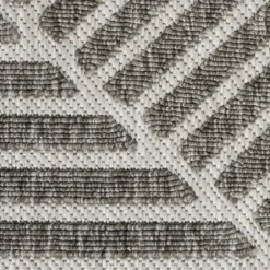 Outdoor Rugs-Kirkland's Home Aqua Embellished Indoor/Outdoor Area Rug, 3X4 Blue/White