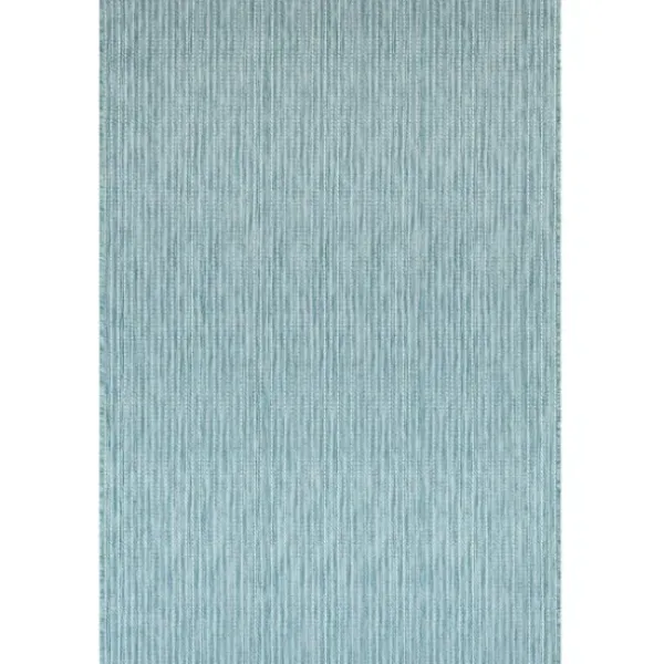 Outdoor Rugs-Kirkland's Home Aqua Intertwine Indoor/Outdoorr Area Rug, 6X9 Blue