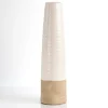 Vases-Kirkland's Home Aquamarine Tall Bottle Decorative Vase Blue