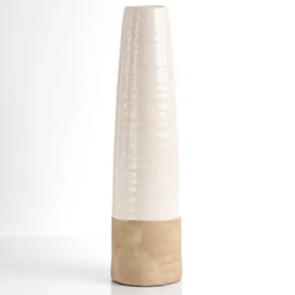 Vases-Kirkland's Home Aquamarine Tall Bottle Decorative Vase Blue