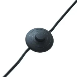 Floor Lamps-Kirkland's Home Arched Cone Shade Floor Lamp Black