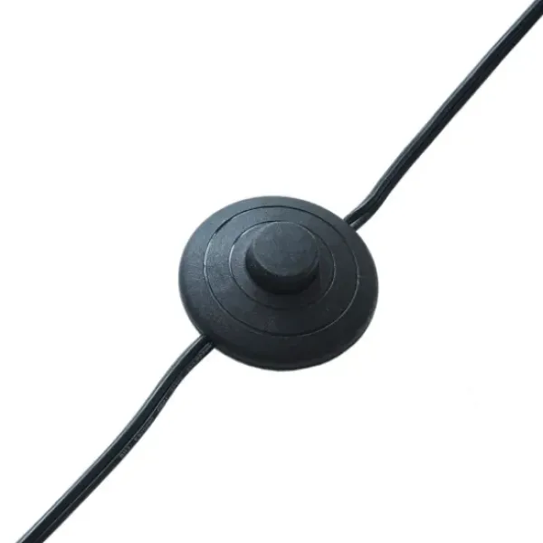 Floor Lamps-Kirkland's Home Arched Cone Shade Floor Lamp Black