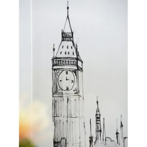 Framed Art-Kirkland's Home Architectural Drawings Framed Art Prints, Set Of 4 White/Black