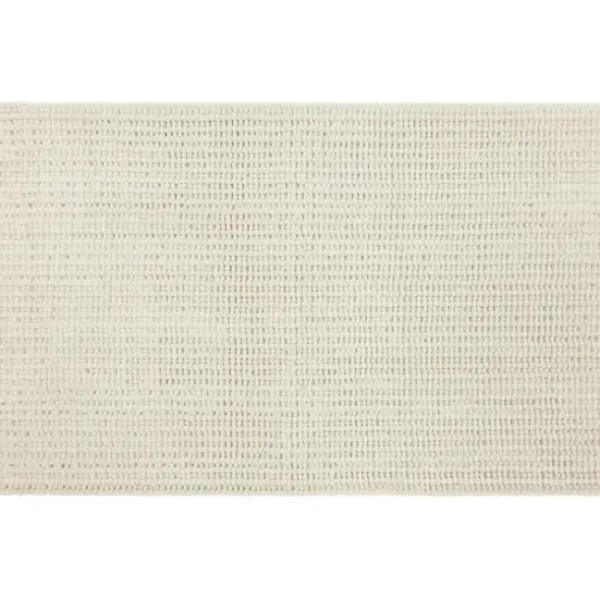 Bathroom Rugs-Kirkland's Home Arctic Memory Foam Chenille Bath Mat, 60 In. White