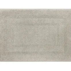Bathroom Rugs-Kirkland's Home Arctic Plush Reversible Cotton Bath Mat, 34 In. White