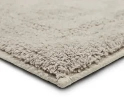 Bathroom Rugs-Kirkland's Home Arctic Plush Reversible Cotton Bath Mat, 34 In. White