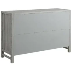 Dressers & Chests-Kirkland's Home Arden Wood 6-Drawer Dresser Gray