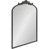 Decorative Mirrors-Kirkland's Home Arendahl Arched Mirror, 24X36 In. Black