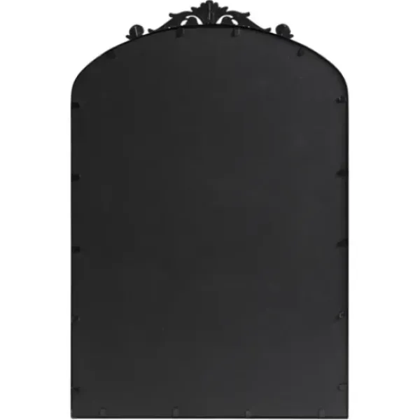 Decorative Mirrors-Kirkland's Home Arendahl Arched Mirror, 24X36 In. Black