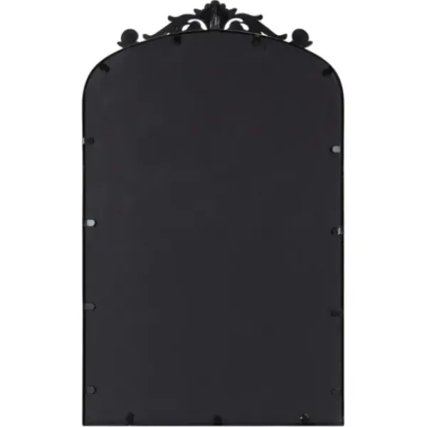 Decorative Mirrors-Kirkland's Home Arendahl Arched Mirror, 19X31 In. Black