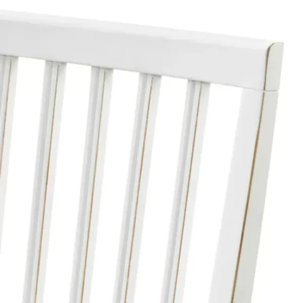 Dining Chairs-Kirkland's Home Armless Slat Back 2-Pc. Dining Chair Set White