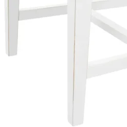 Dining Chairs-Kirkland's Home Armless Slat Back 2-Pc. Dining Chair Set White