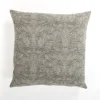 Pillows-Kirkland's Home Ash Chenille Damask Pillow Gray