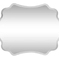 Decorative Mirrors-Kirkland's Home Ashley Scallop Edge Beveled Mirror