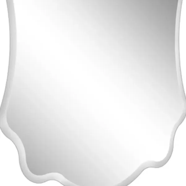 Decorative Mirrors-Kirkland's Home Ashley Scallop Edge Beveled Mirror