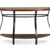 Console Tables-Kirkland's Home Ashlie Curved 2-Tier Console Table