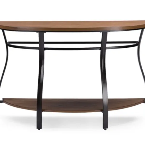 Console Tables-Kirkland's Home Ashlie Curved 2-Tier Console Table