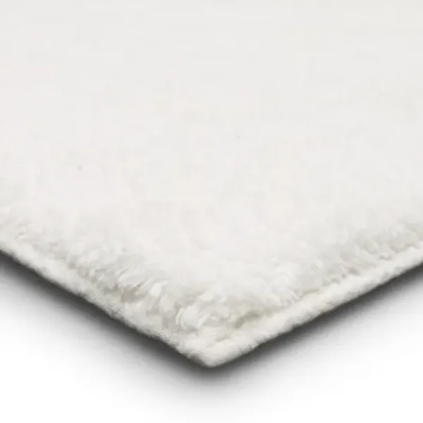 Bathroom Rugs-Kirkland's Home Asymmetrical Cotton Bath Mat, 60 In. Gray