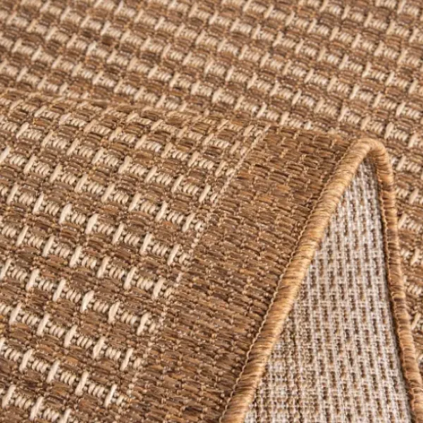 Outdoor Rugs-Kirkland's Home Auckland Chevron Outdoor Area Rug, 6X9 Blue
