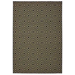 Outdoor Rugs-Kirkland's Home Auckland Damask Outdoor Area Rug, 5X7 Gray