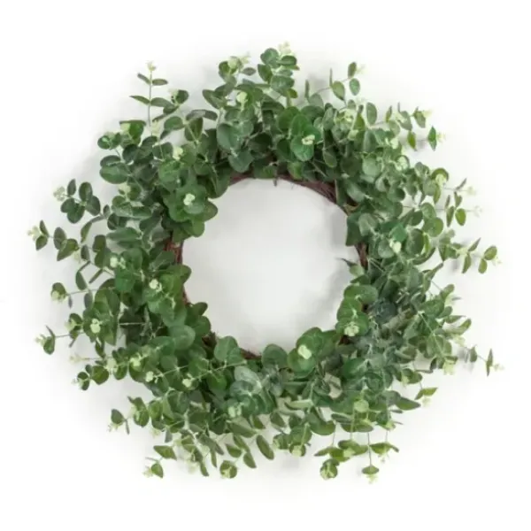 Wreaths-Kirkland's Home Australian Eucalpyptus Wreath Green