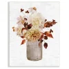 Wall Plaques-Kirkland's Home Autumn Flower Bouquet Wall Plaque White/Brown