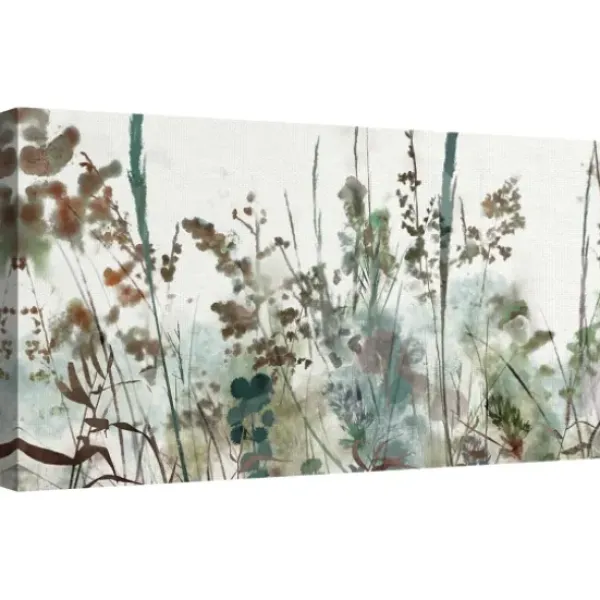 Canvas Art-Kirkland's Home Autumn Reeds Panel Canvas Art Print Multi