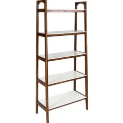 Bookshelves-Kirkland's Home Ava Mid-Century Modern Bookcase