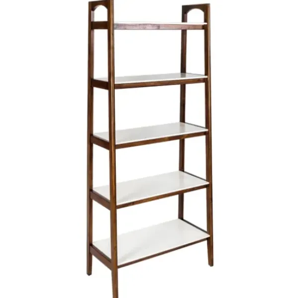 Bookshelves-Kirkland's Home Ava Mid-Century Modern Bookcase