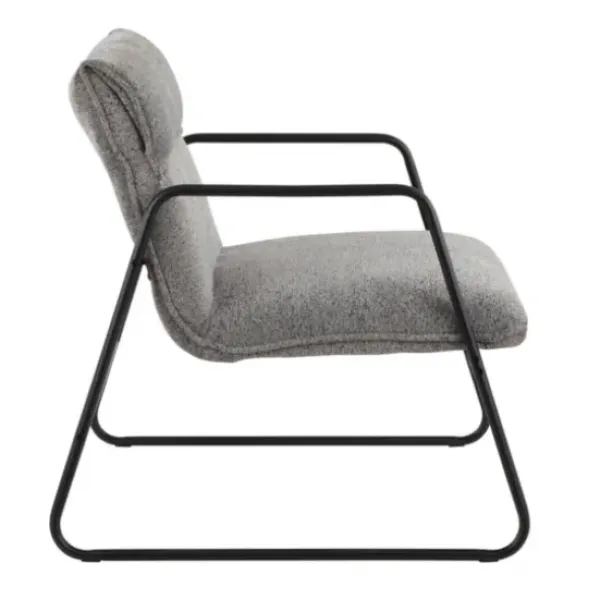 Accent Chairs-Kirkland's Home Axel Noise Industrial Accent Chair Gray