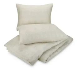 Duvets-Kirkland's Home Ayesha Curry Woven Diamonds Queen 3-Pc. Duvet Set Tan/Ivory