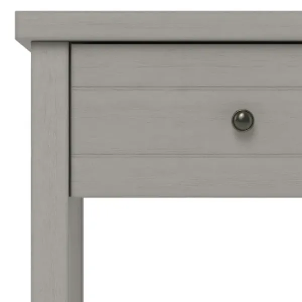 Accent & End Tables-Kirkland's Home Bailie Wooden Side Table Gray