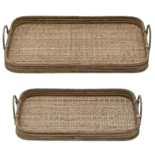 Decorative Bowls & Jars-Kirkland's Home Bali Glass And Driftwood Bowl Brown