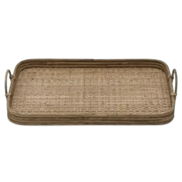 Decorative Bowls & Jars-Kirkland's Home Bali Glass And Driftwood Bowl Brown