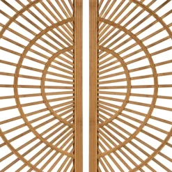 Wall Plaques-Kirkland's Home Bamboo Sunburst 2-Pc. Wall Panels Tan