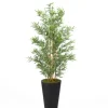 Trees & Topiaries-Kirkland's Home Bamboo Tree In Round Black Planter