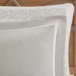 Comforters-Kirkland's Home Barely There 9-Pc. King Comforter Set Gray