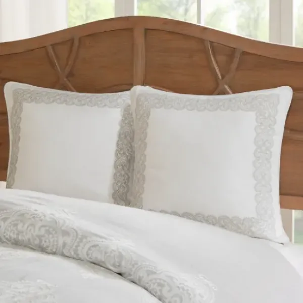 Comforters-Kirkland's Home Barely There 9-Pc. King Comforter Set Gray