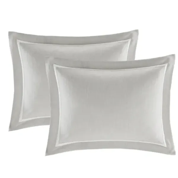 Comforters-Kirkland's Home Barely There 9-Pc. King Comforter Set Gray