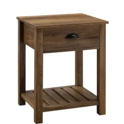 Accent & End Tables-Kirkland's Home Barnwood Country Accent Table Brown