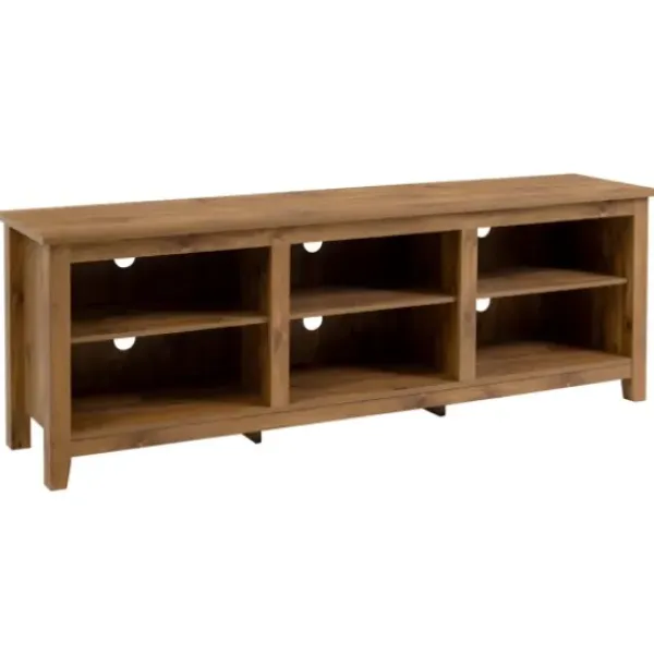 Tv Stands & Media Consoles-Kirkland's Home Barnwood Tv Stand, 70 In. Brown