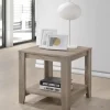 Accent & End Tables-Kirkland's Home Barrett Gray Accent Table