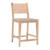 Bar Stools & Counter Height Stools-Kirkland's Home Basketweave Seat Counter Stools, Set Of 2 Tan